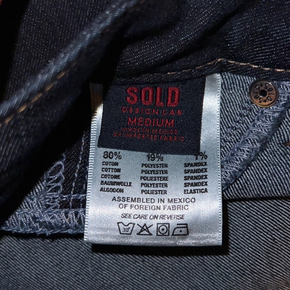 Sold Design Lab flare jeans - Picture 6 of 8